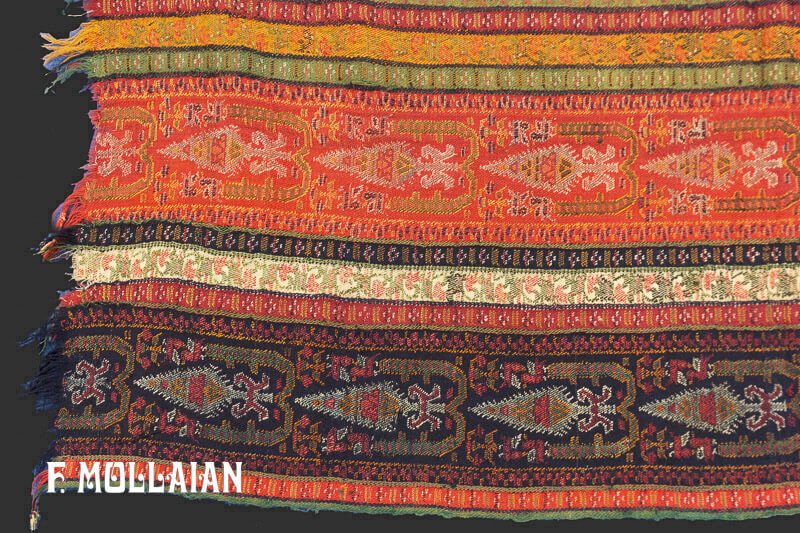 Antique Kerman Persian Textile n°:98380981